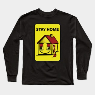 STAY HOME - BLOCK HOME REMIX Long Sleeve T-Shirt